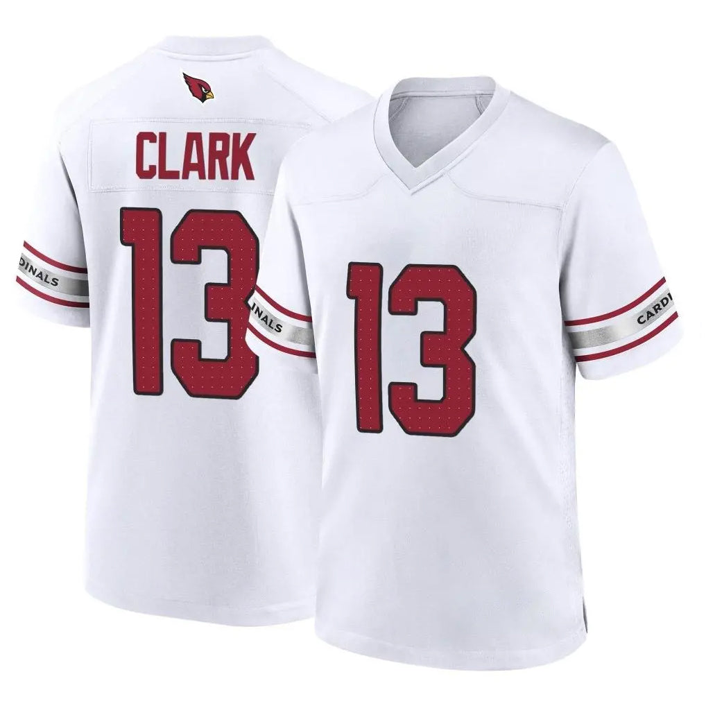 A.Cardinals #13 Kei'Trel Clark Player White Home Game Odoa Stitched Jerseys