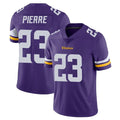 M.Vikings #23 James Pierre Player Purple Limited Vapor Untouchable Home Game Odoa Stitched Jerseys