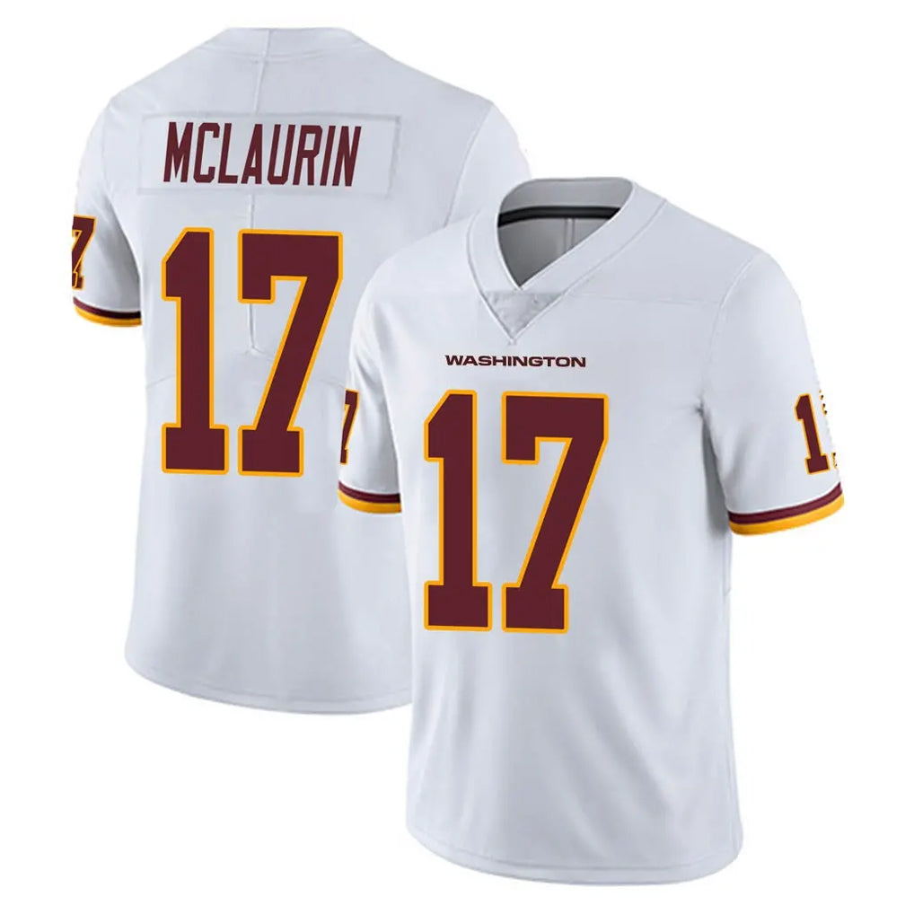 W.Commanders #17 Terry Mclaurin Player White Limited Vapor Untouchable Home Game Odoa Stitched Jerseys