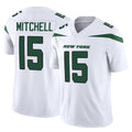 NY.Jets #15 Adonai Mitchell Player White Limited Vapor F.U.S.E. Home Game Odoa Stitched Jerseys