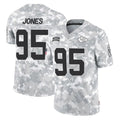 KC.Chiefs #95 Chris Jones Player Arctic Camo Salute To Service Limited Game Odoa Stitched Jerseys