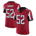 A.Falcons #52 Samson Ebukam Player Red Color Vapor Untouchable Limited Home Game Odoa Stitched Jerseys