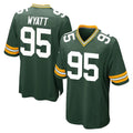 GB.Packers #95 Devonte Wyatt Player Green Home Game Odoa Stitched Jerseys