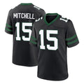 NY.Jets #15 Adonai Mitchell Player Black Legacy Home Game Odoa Stitched Jerseys