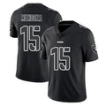 LV.Raiders #15 Fernando Mendoza Player Black Limited Black Impact Home Game Odoa Stitched Jerseys
