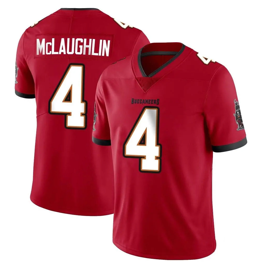 TB.Buccaneers #4 Chase McLaughlin Player Red Limited Vapor Home Game Odoa Stitched Jerseys