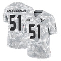 H.Texans #51 Will Anderson Jr. Player Arctic Camo Salute To Service Limited Game Odoa Stitched Jerseys