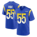LA.Rams #55 Braden Fiske Player Royal Home Game Odoa Stitched Jerseys