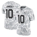 A.Cardinals #10 Josh Sweat Player Arctic Camo Limited Salute To Service Home Game Odoa Stitched Jerseys