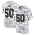 TB.Buccaneers #50 Vita Vea Player Arctic Camo Limited Salute To Service Home Game Odoa Stitched Jerseys