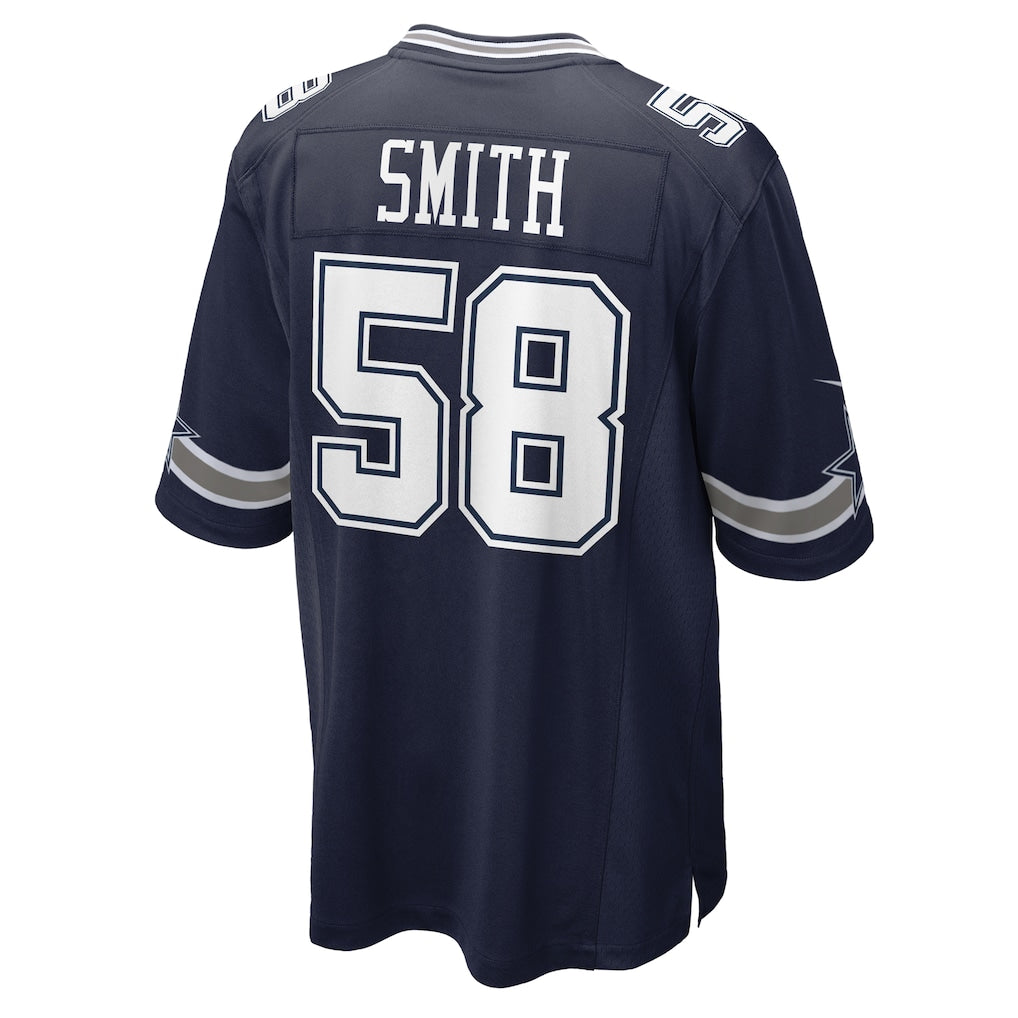 Odoa D.Cowboys #58 Mazi Smith Navy Game Jersey