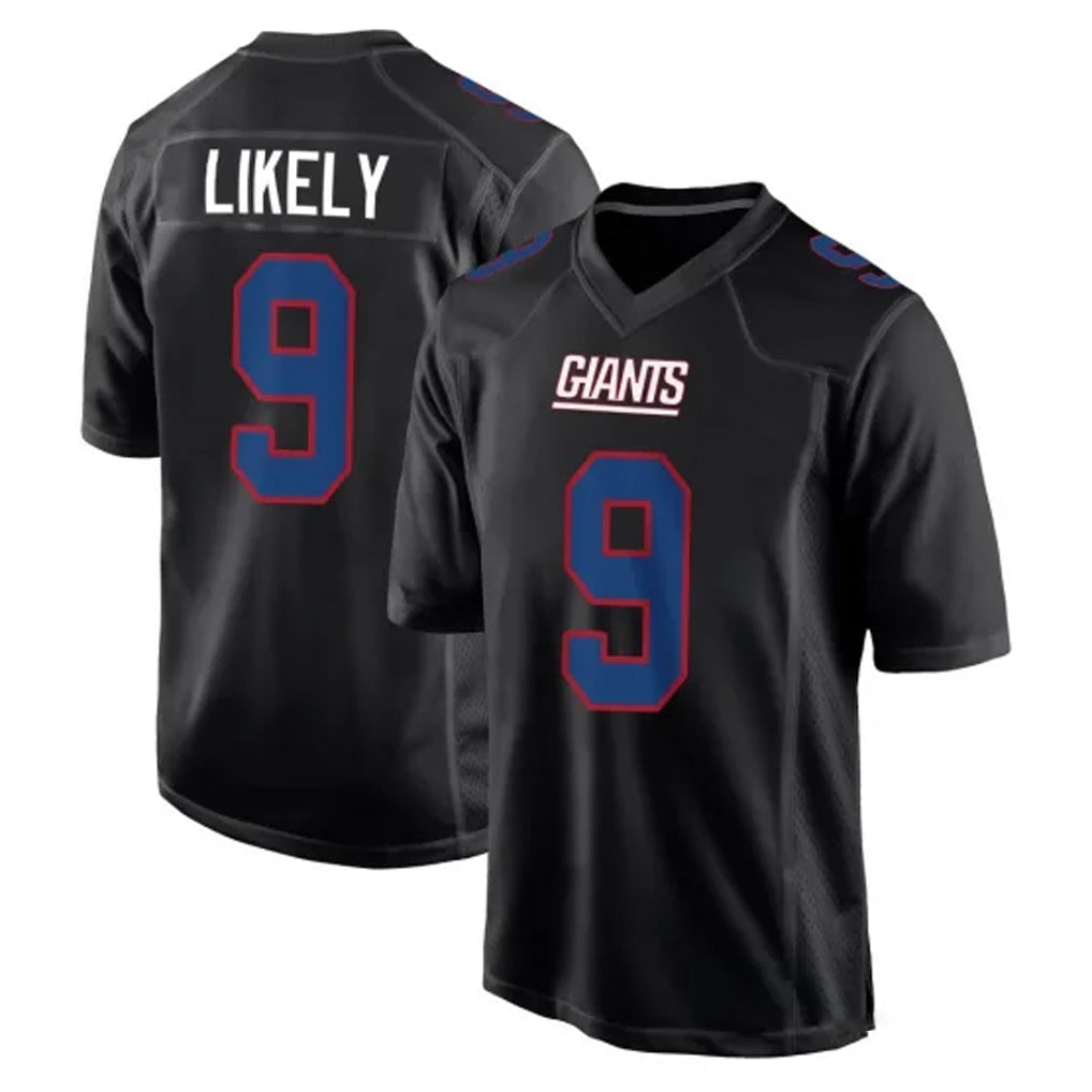 NY.Giants #9 Lsaiah Likely Player Carbon Fashion Limited Home Game Odoa Stitched Jerseys