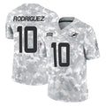 M.Dolphins #10 Jacob Rodriguez Player Arctic Camo Salute To Service Limited Game Odoa Stitched Jerseys