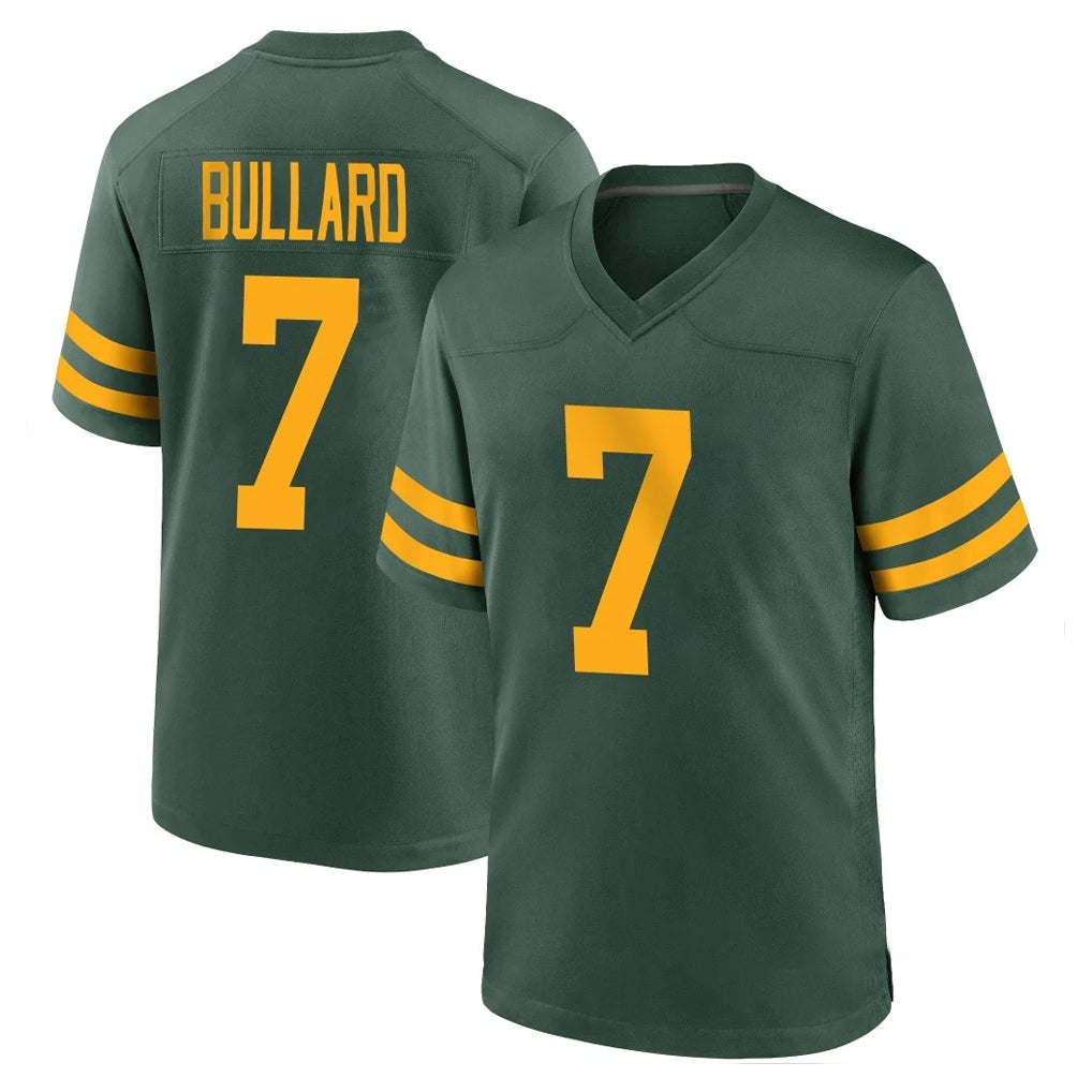 GB.Packers #7 Javon Bullard Player Green Alternate Home Game Odoa Stitched Jerseys