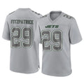 NY.Jets #29 Minkah Fitzpatrick Player Gray Limited Atmosphere Fashion Home Game Odoa Stitched Jerseys