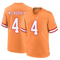 TB.Buccaneers #4 Chase McLaughlin Player Orange Throwback Home Game Odoa Stitched Jerseys