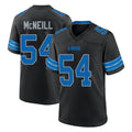 D.Lions #54 Alim McNeill Player Black Alternate Home Game Odoa Stitched Jerseys