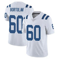 IN.Colts #60 Tanor Bortolini Player White Limited Vapor Untouchable Home Game Odoa Stitched Jerseys