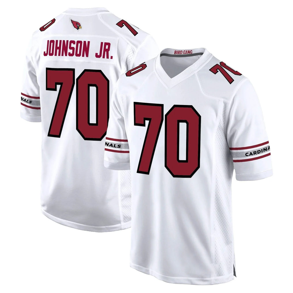 A.Cardinals #70 Paris Johnson Jr. Player White Fashion Home Game Odoa Stitched Jerseys