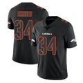 D.Broncos #34 JL Skinner Player Black Impact Limited Game Odoa Stitched Jerseys