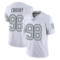 LV.Raiders #98 Maxx Crosby Player White Limited Color Rush Home Game Odoa Stitched Jerseys