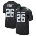 NY.Jets #26 Nahshon Wright Player Stealth Black Home Game Odoa Stitched Jerseys