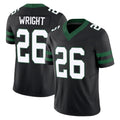 NY.Jets #26 Nahshon Wright Player Black Limited Legacy Vapor F.U.S.E. Home Game Odoa Stitched Jerseys