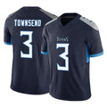 T.Titans #3 Tommy Townsend Player Navy Limited Vapor F.U.S.E. Home Game Odoa Stitched Jerseys
