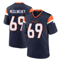 D.Broncos #69 Mike McGlinchey Player Navy Home Game Odoa Stitched Jerseys
