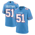 T.Titans #51 Austin Schlottmann Player Light Blue 2026 Game Home Odoa Stitched Jerseys