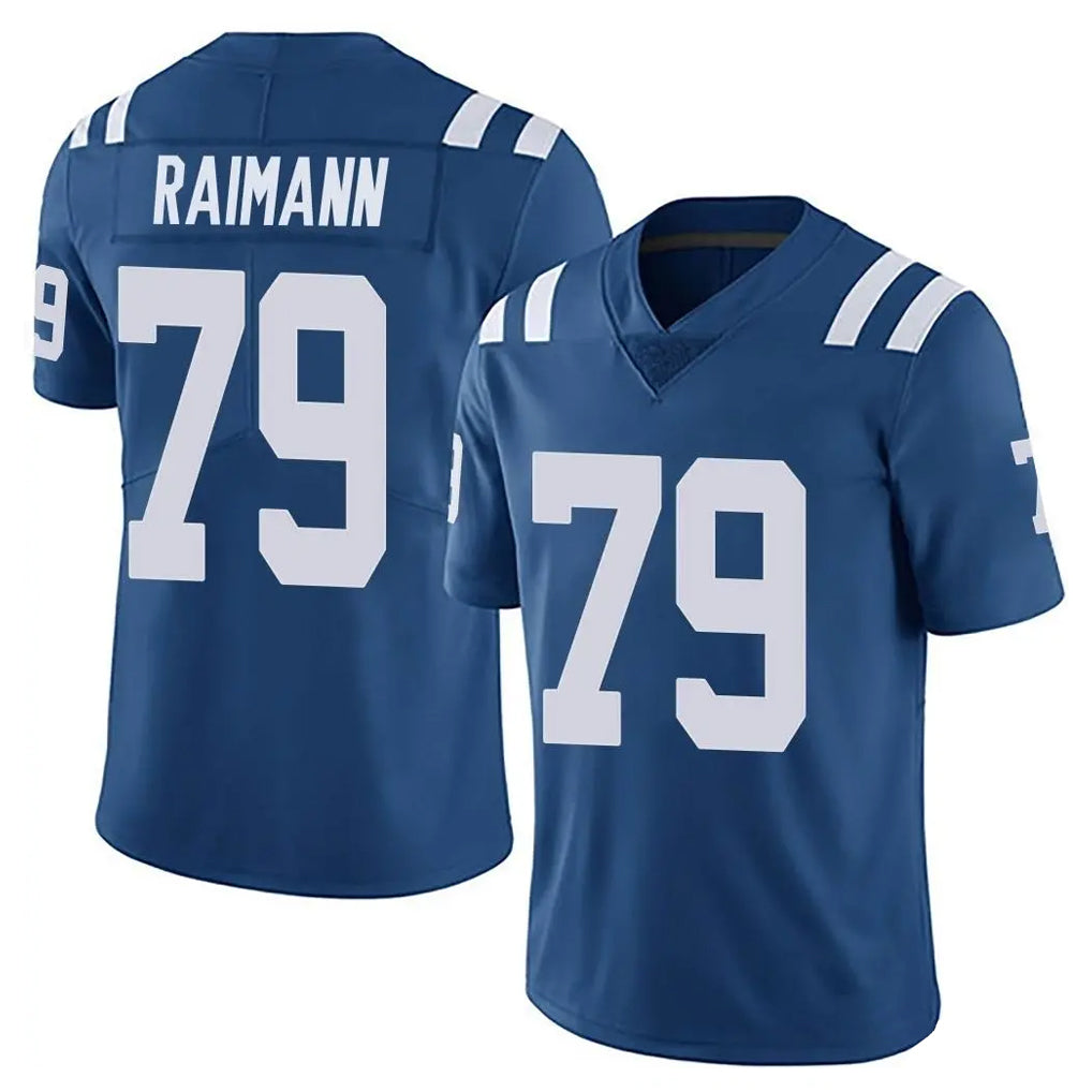 IN.Colts #79 Bernhard Raimann Player Royal Limited Vapor Untouchable Home Game Odoa Stitched Jerseys