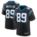 C.Panthers #89 Steve Smith Sr. Black Retired Player Home Game Odoa Stitched Jerseys