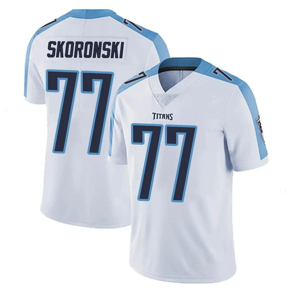 T.Titans #77 Peter Skoronski Player White Limited Vapor Untouchable Home Game Odoa Stitched Jerseys