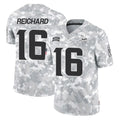 M.Vikings #16 Will Reichard Player Arctic Camo Salute To Service Limited Game Odoa Stitched Jerseys