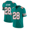 M.Dolphins #28 De'Von Achane Player Aqua Limited Alternate Vapor Untouchable Home Game Odoa Stitched Jerseys