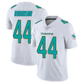 M.Dolphins #44 Chop Robinson Player White Limited Vapor Untouchable Home Game Odoa Stitched Jerseys