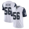 D.Cowboys #56 Cooper Beebe Player White-Navy Limited Color Rush Vapor Untouchable Home Game Odoa Stitched Jerseys