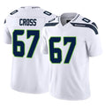 S.Seahawks #67 Charles Cross Player White Limited Vapor F.U.S.E. Home Game Odoa Stitched Jerseys
