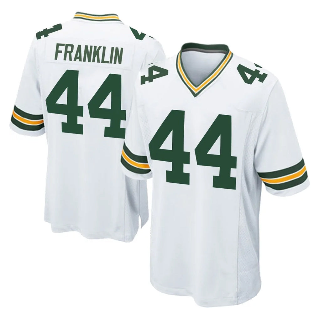 GB.Packers #44 Zaire Franklin Player White Home Game Odoa Stitched Jerseys