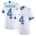 T.Titans #4 Wan'Dale Robinson Player White Limited Vapor F.U.S.E. Home Game Odoa Stitched Jerseys