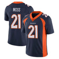 D.Broncos #21 Riley Moss Player Navy Vapor Untouchable Limited Game Odoa Stitched Jerseys