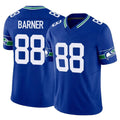 S.Seahawks #88 AJ Barner Player Royal Limited Throwback Vapor F.U.S.E. Home Game Odoa Stitched Jerseys