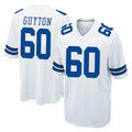 D.Cowboys #60 Tyler Guyton Player White Home Game Odoa Stitched Jerseys