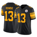 P.Steelers #13 Rico Dowdle Player Black Limited 2nd Alternate Vapor F.U.S.E. Home Game Odoa Stitched Jerseys