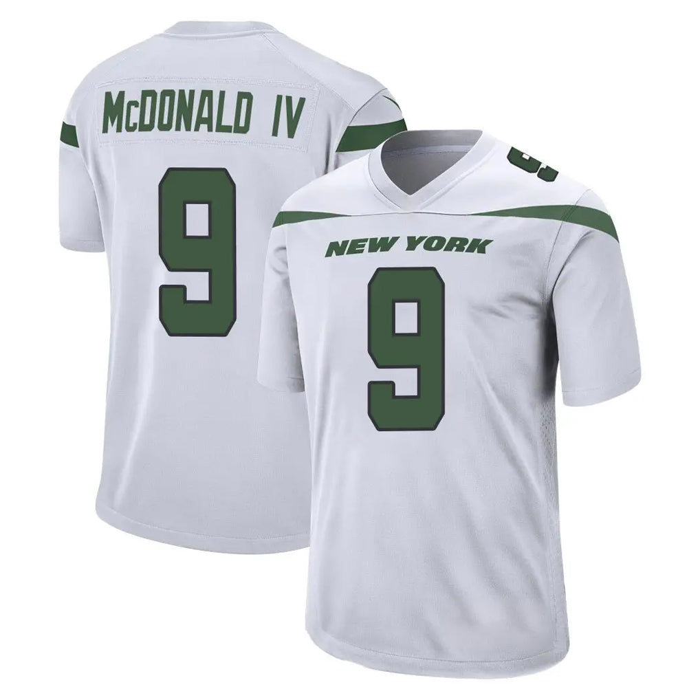 NY.Jets #9 Will McDonald IV Player White Spotlight Home Game Odoa Stitched Jerseys