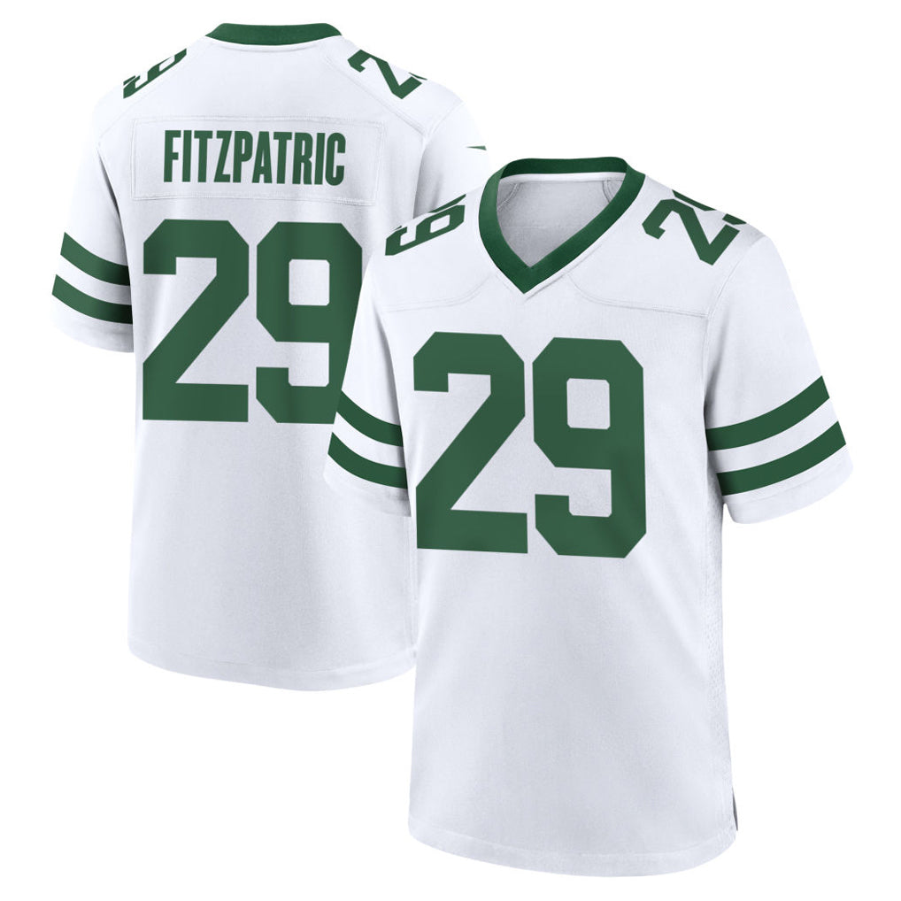 NY.Jets #29 Minkah Fitzpatrick Player White Legacy Home Game Odoa Stitched Jerseys