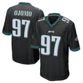 P.Eagles #97 Moro Ojomo Player Black Home Game Odoa Stitched Jerseys