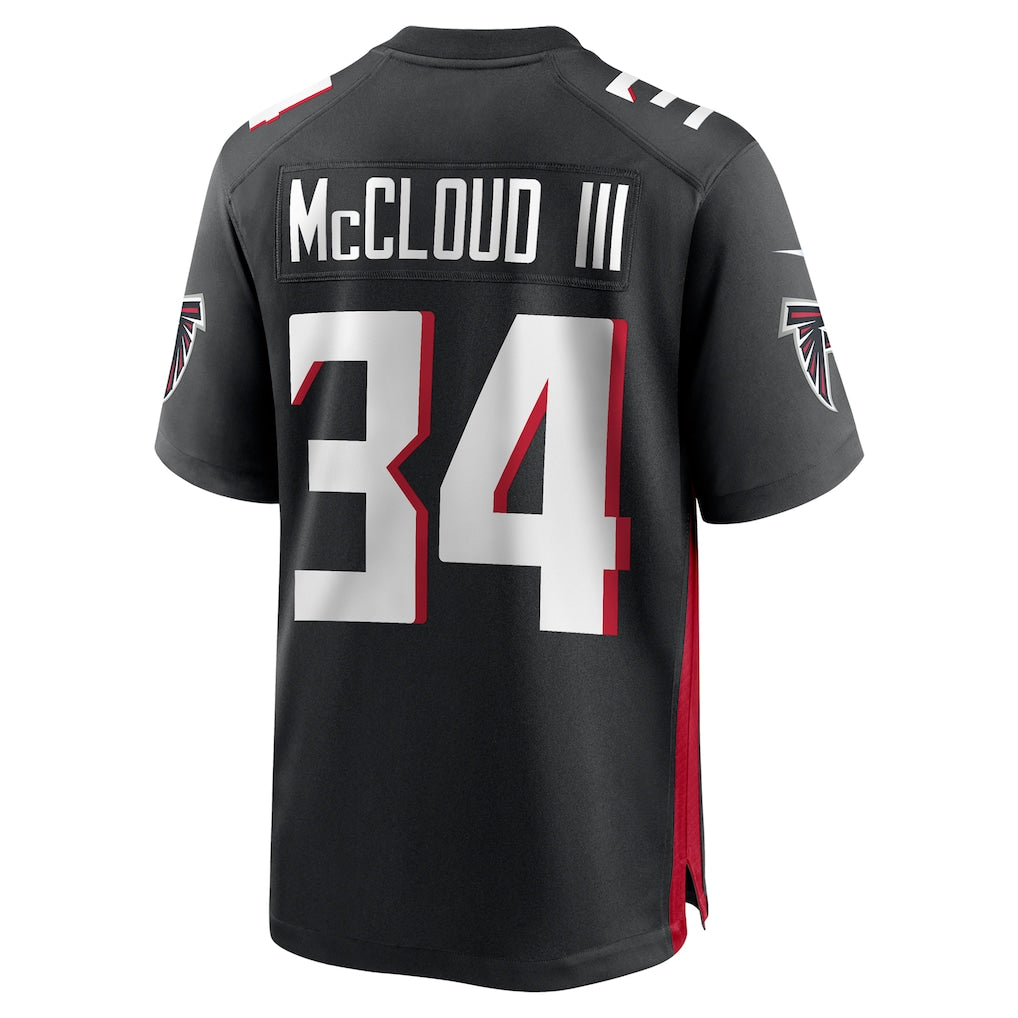 Odoa A.Falcons #34 Ray-Ray McCloud III Black Retired Player Jersey