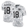 NY.Giants #18 Darius Slayton Player Arctic Camo Salute To Service Limited Game Odoa Stitched Jerseys