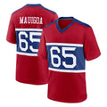 NY.Giants #65 Francis Mauigoa Player Red Century Home Game Odoa Stitched Jerseys